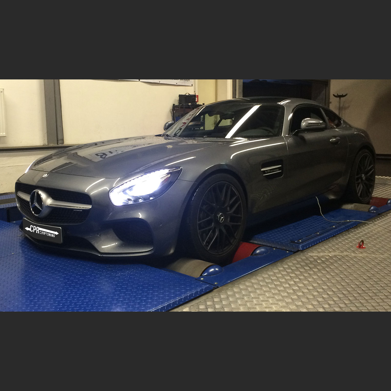 Tylko latanie jest lepsze: AMG GT z chip tuningiem CPA