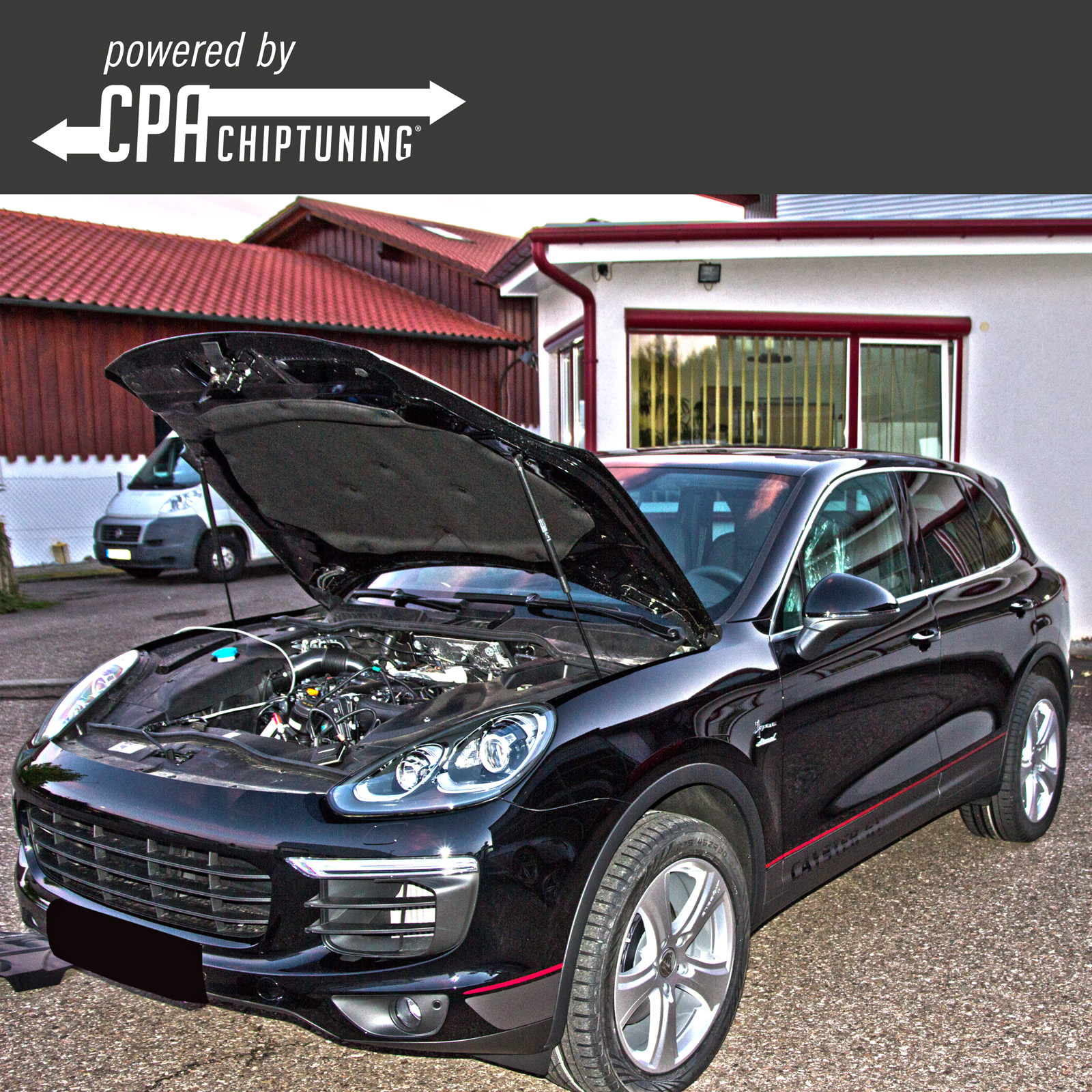 Porsche Cayenne testowane przez CPA