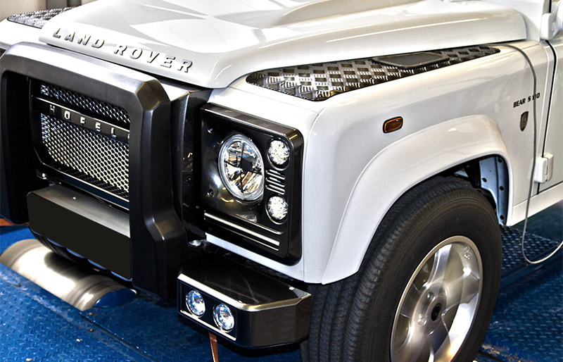 Chip tuning w Land Rover Defender