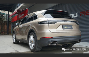 Porsche SUV z chip tuningiem CPA